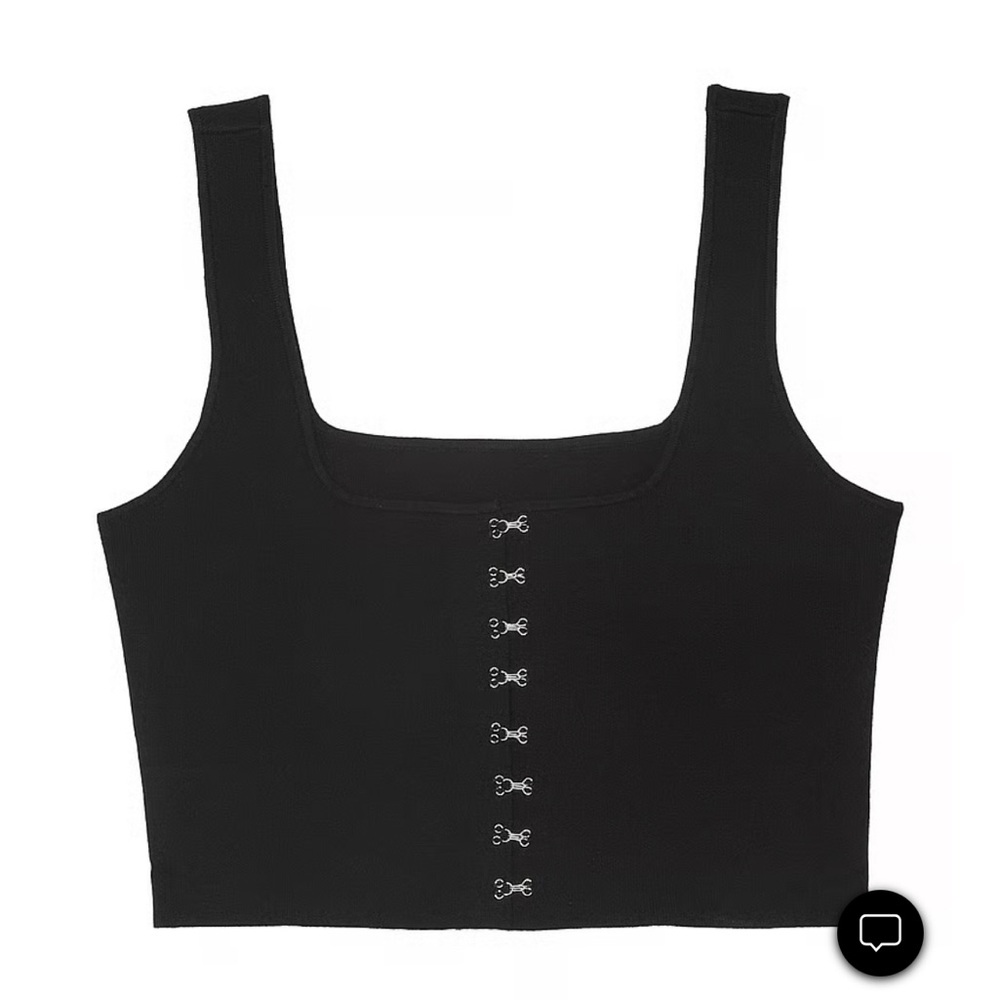 Atelier Victoria's Secret X Altuzarra Fine-Knit Hook & Eye Tank Top